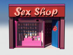 Секс-шоп. Иллюстрация: www.turbosquid.com