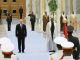 Владимир Путин на церемонии встречи с лидером ОАЭ Мухаммедом бен-Заидом аль-Нахайяном, 6.12.23. Фото: ТАСС